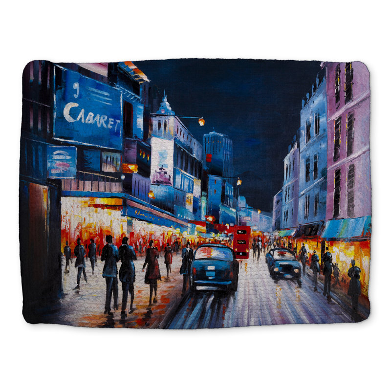 Cabaret Evening Braided Polyester Placemat | Home Decor