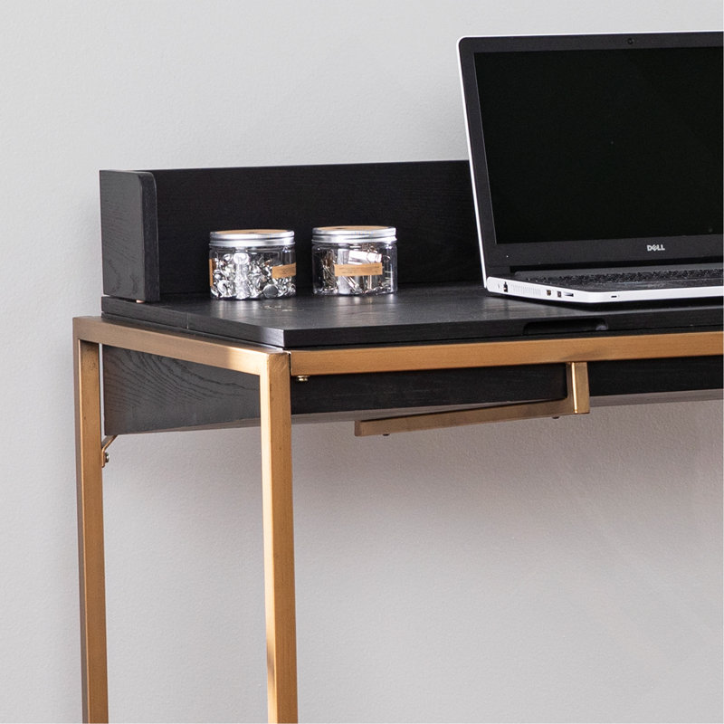 Bureau rabattable avec rangement