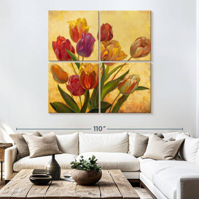 Bouquet de tulipes romantiques Harnek