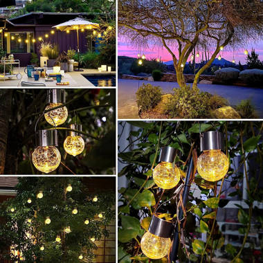 5 Star Super Deals 5'' Battery Powered Integrated LED Outdoor Lantern