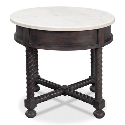 Barley Marble End Table