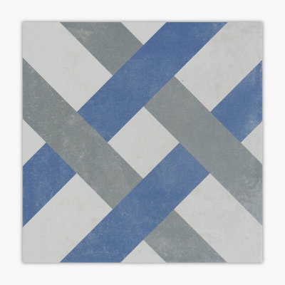Marmette 8" x 8" Porcelain Stone Look Wall & Floor Tile
