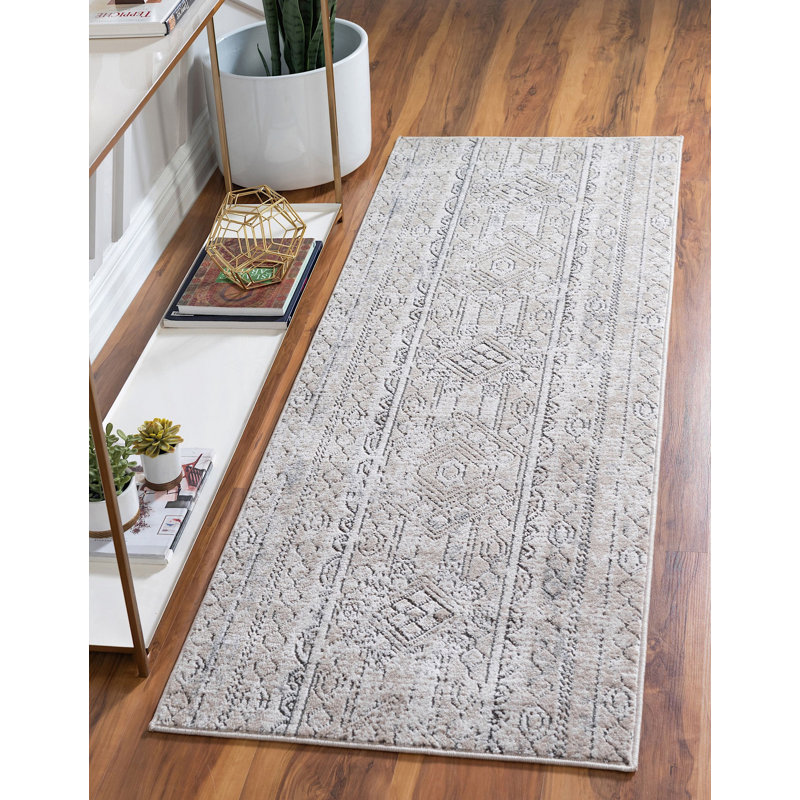 Wenden Ikat Indoor Rug, Runner 2'2" x 12'