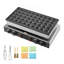 50 pièces 43mm 43Mm Mini machine à crêpes commerciale Dorayaki Baker 1700W