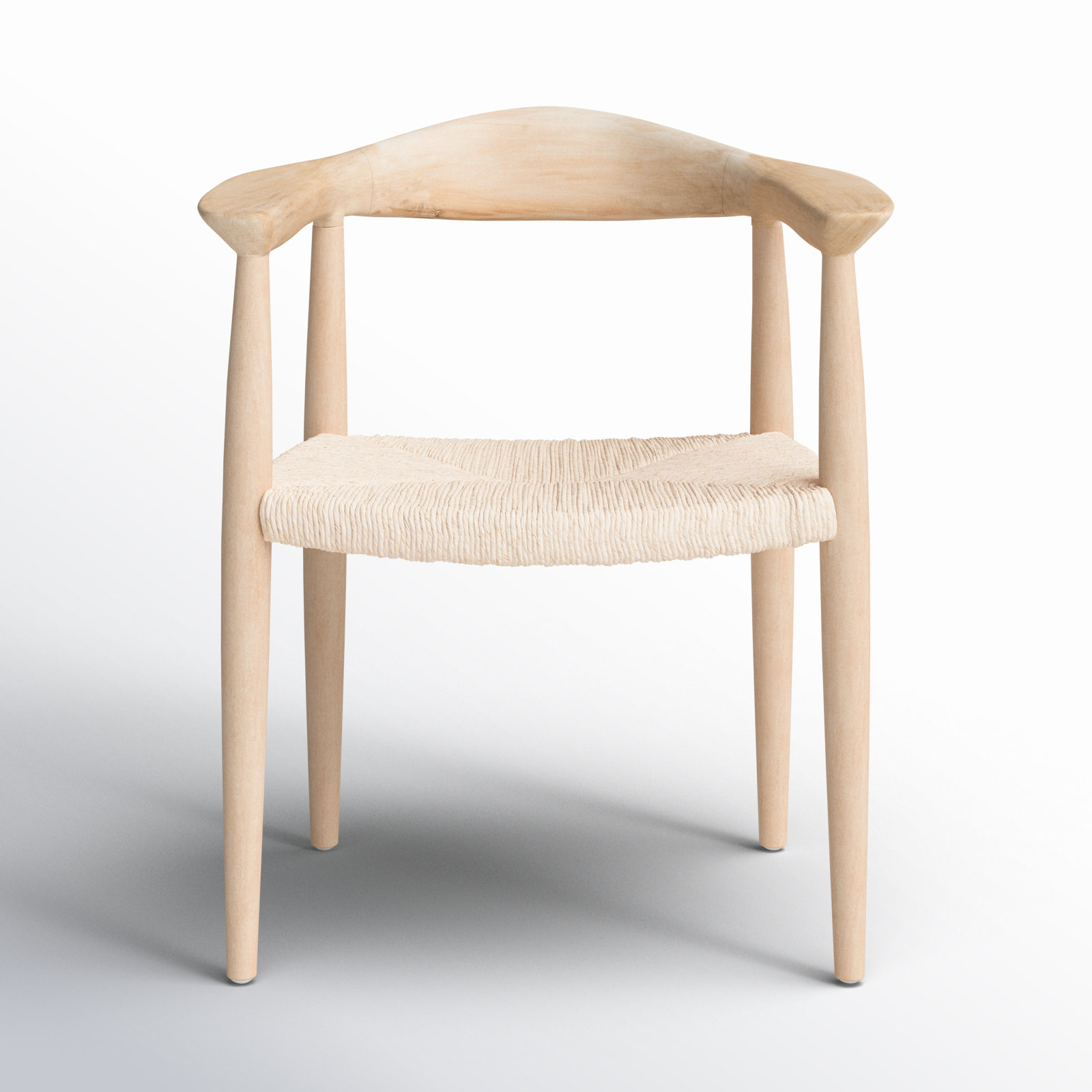 Arlo 30.7'' Wide Armchair, Unfinished Natural