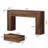 Modern Console Table with Drawer, Narrow Entryway Table with Storage for Hallway or Living Room-570050059