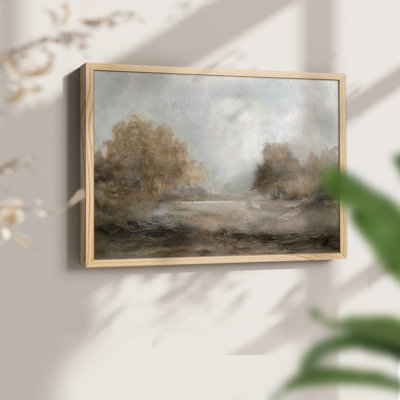 Creekside Stillness -Framed Print - Restickable