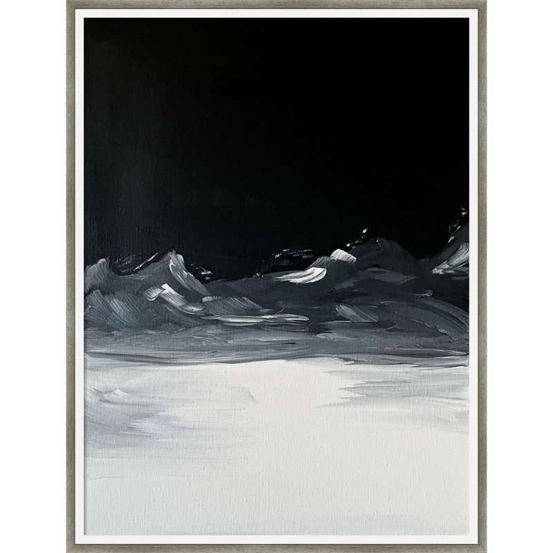 Toile encadrée "Eternelle nuit" par Soniya Vijayakumar, 25 x 19