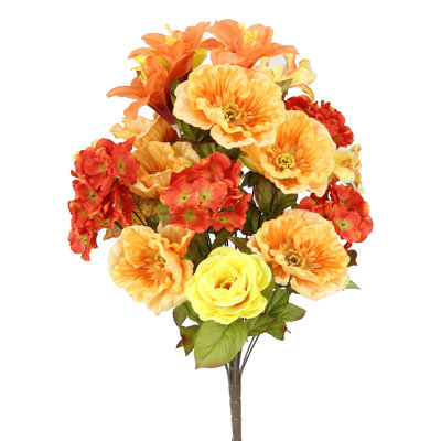 Arrangement floral mixte