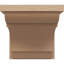 Cèdre Bryant, grain de bois brut TimberThane Corbel, apprêté brun clair-88289335