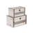 Quinata 2 Piece Handmade Wooden Decorative Box Set