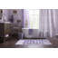 Violet Check Glass Soap Pump