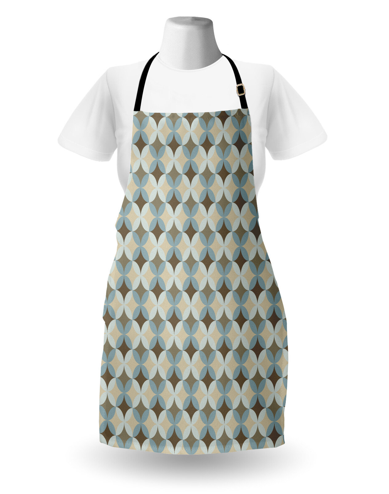Geometric Floral Summer Apron main image 1