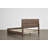 Farmhouse High Headboard Wood Platform Bed-368227451-368227444