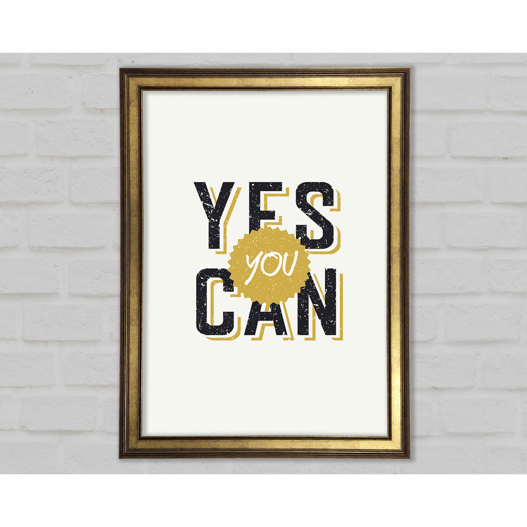 Yes You Can 2 - Drucken