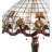 33" High Roseborder Table Lamp