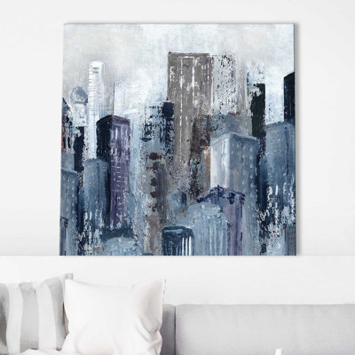 «City Mood I» par Carol Robinson - Peinture