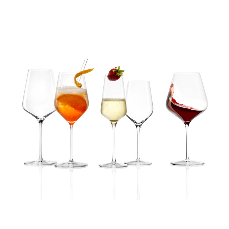 Starlight White Wine Glass Set