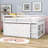 Jakilah Kids Loft Bed with Drawers-991918696-991918697