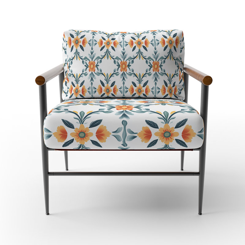 Chaise rembourrée Patchwork