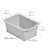 ECR4Kids Scoop Front Plastic Storage Bins, Multipurpose Organization, 15-Piece-59602021