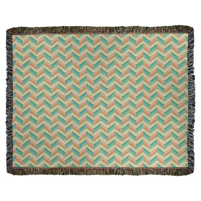 Couverture en coton tissé Katelyn Elizabeth