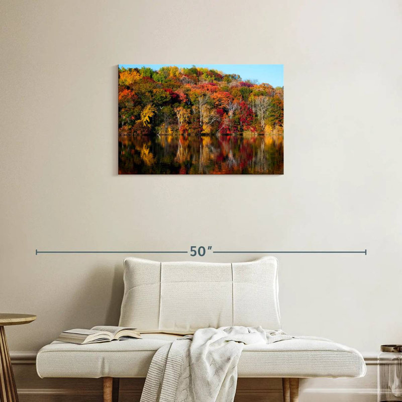 Forêt d'automne Alvord, H 20 po x l 30 po