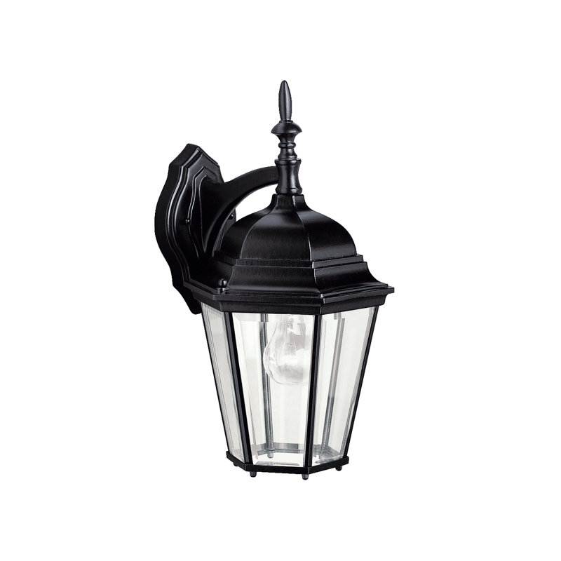 Allmon Wall Light, Painted Black