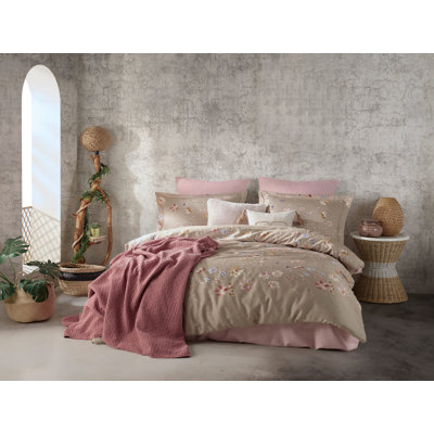 Agripina Floral Duvet Cover with Pillowcases