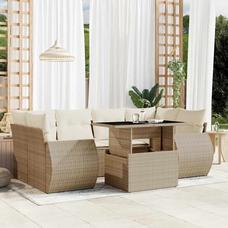 Ensemble de canapé de jardin Vidaxl