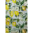 Light Blue Themed Tree Branch and Lemon Patterned Modern Decorative Carpet-929461046