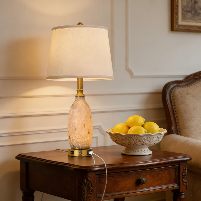 Lampe de table Modern Art Glass