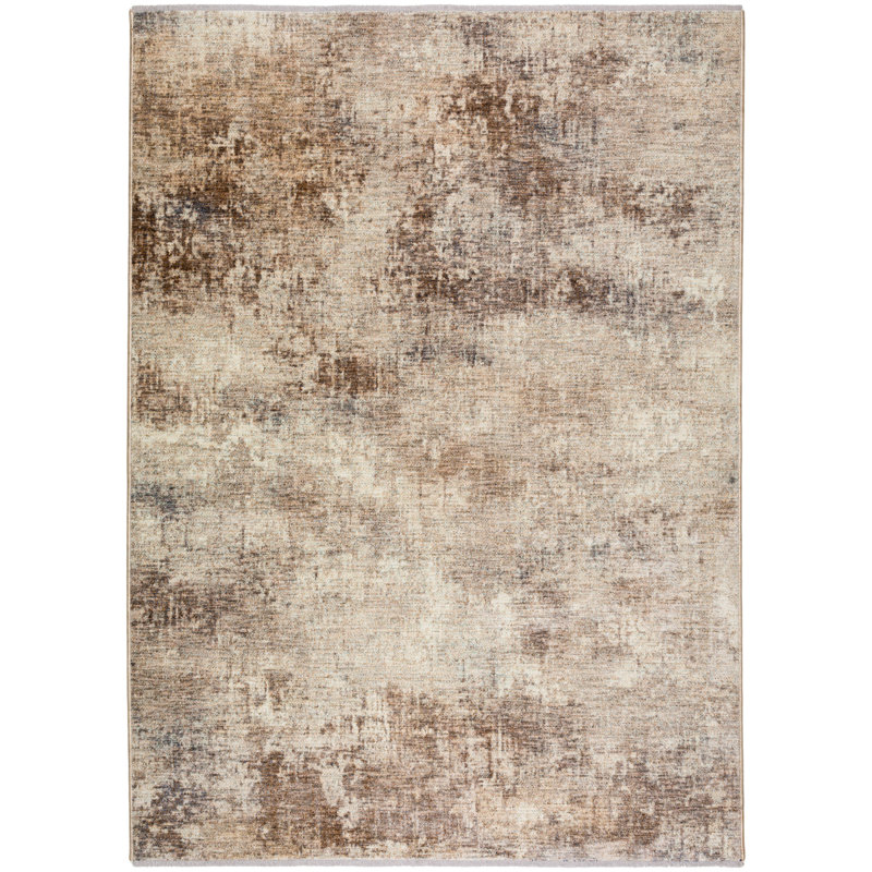 Mitsuhiro Machine Woven Abstract Area Rug, Rectangle 5' x 7'10"
