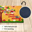 Non-Slip Floral Doormat
