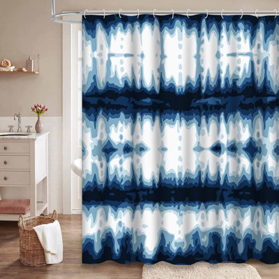 Rideau de douche Tie Dye