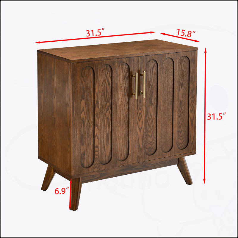 Buffet Mid Mid Century, Noyer
