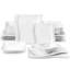 Services de vaisselle carrés en porcelaine, service pour 6-133245732-113108541