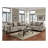 Platinum Fabric Pillowback Sofa