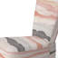 Chaise rembourrée Abstract Paysages - Glam Wave rose et orange I-1194214481