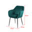 Saster 101.6 cm H Tufted Velvet Armchair-57370631