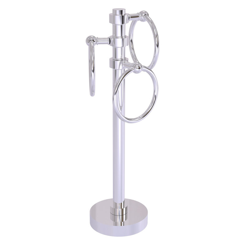 Support à serviettes de comptoir 3 balançoires Beresford, Chrome poli