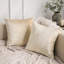Gold Textured Velvet Throw Pillow Cover, Decorative Cushions for Sofa Bed-1064087919-1032145537-1032145545