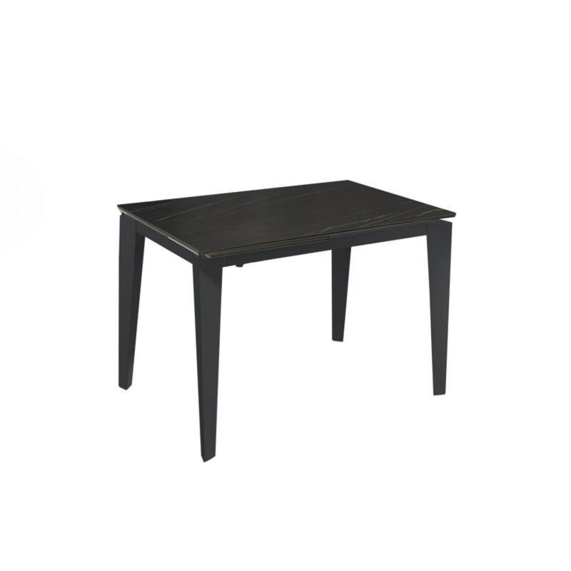 Bushra Extendable Metal Base Dining Table