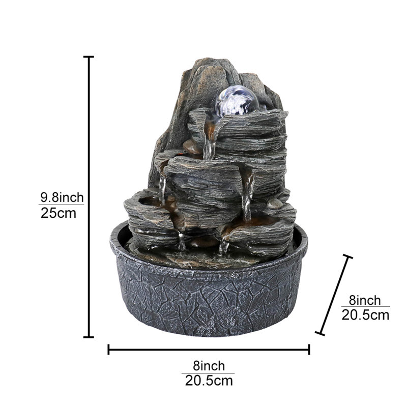 Weather Resistant Table Top Fountain