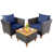 Black Frame/Navy Cushion