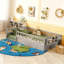 Base de lit au sol avec rails hauts-698098103-698098101