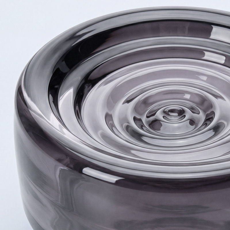 Applique murale en verre Water Wave, Gray
