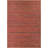 Ellenton Striped Flatweave Crimson Multicolor Indoor Outdoor Area Rug-1497794185