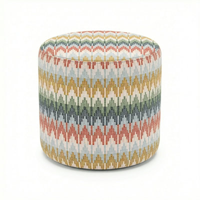 Berlin Gardens Lilly Hive 18" Round Pouf