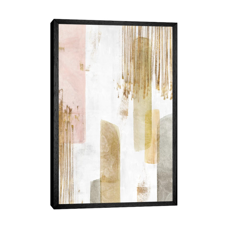 Band Of Gold II by Isabelle Z - Print on Canvas, 66.04 cm H x 45.72 cm W, Black Framed